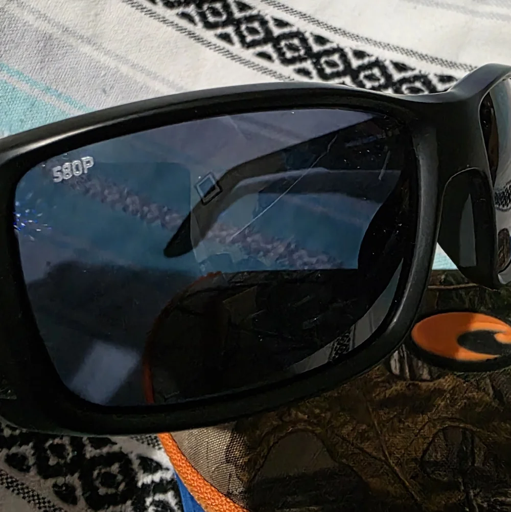 Costa PERMIT Black Matte 580p Gray Lenses